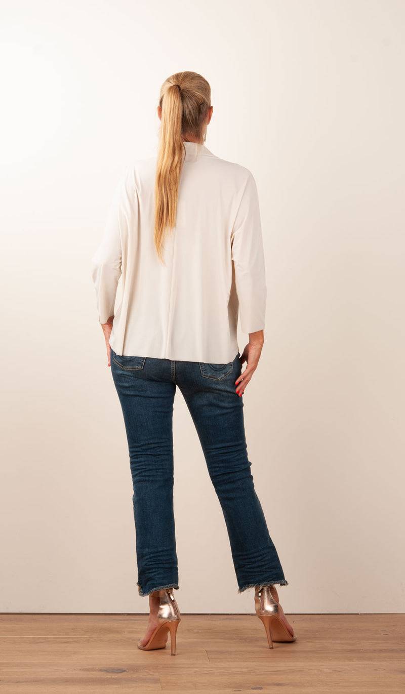 NineTo9 Bluse Hellbeige Wochenangebot