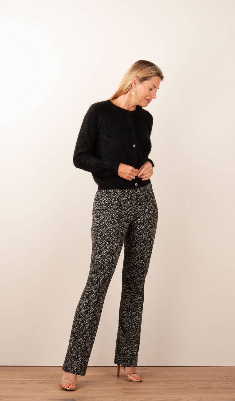 fleur Kaschmir Strickjacke Schwarz Verkauf