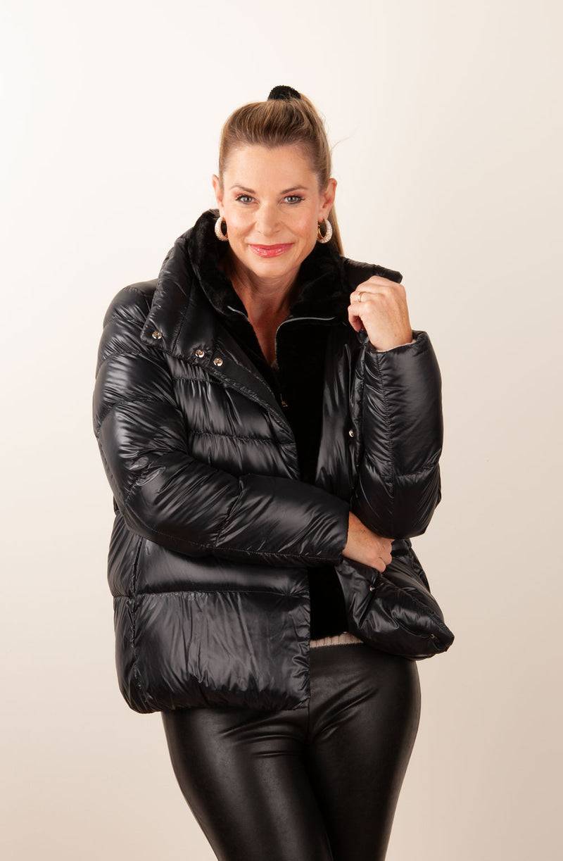 Herno Daunenjacke Schwarz Versandkostenfrei