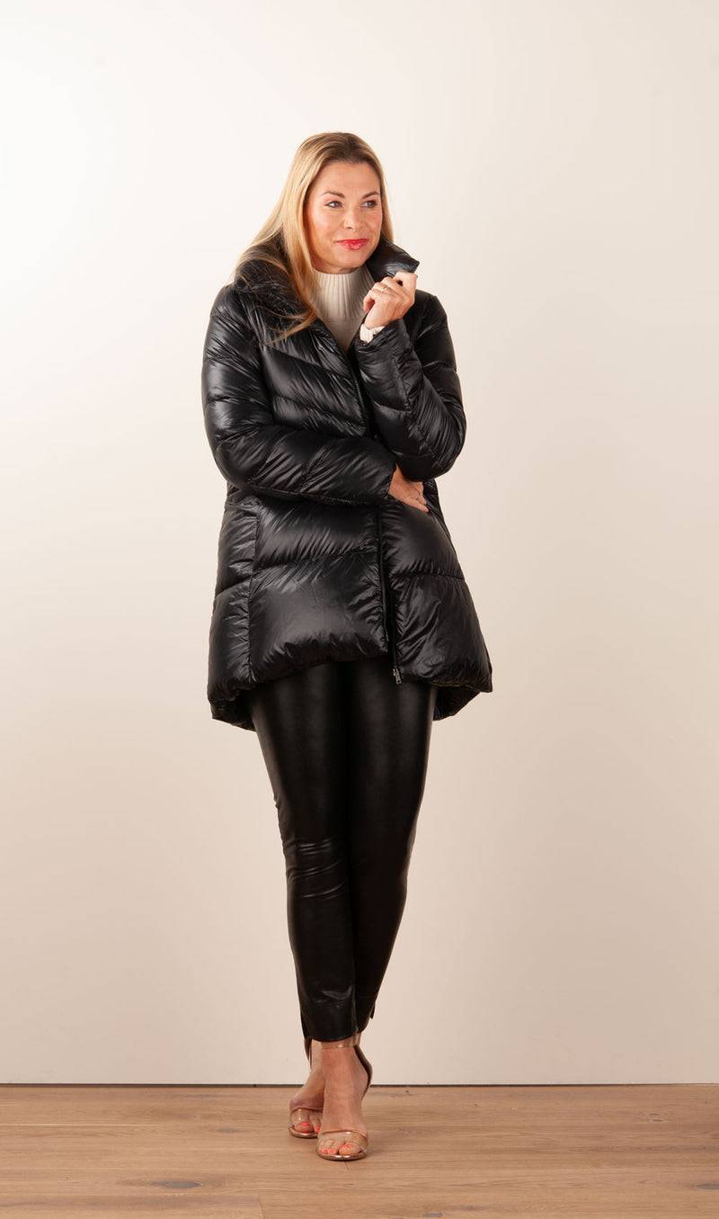 Herno Daunenmantel Schwarz Online Outlet