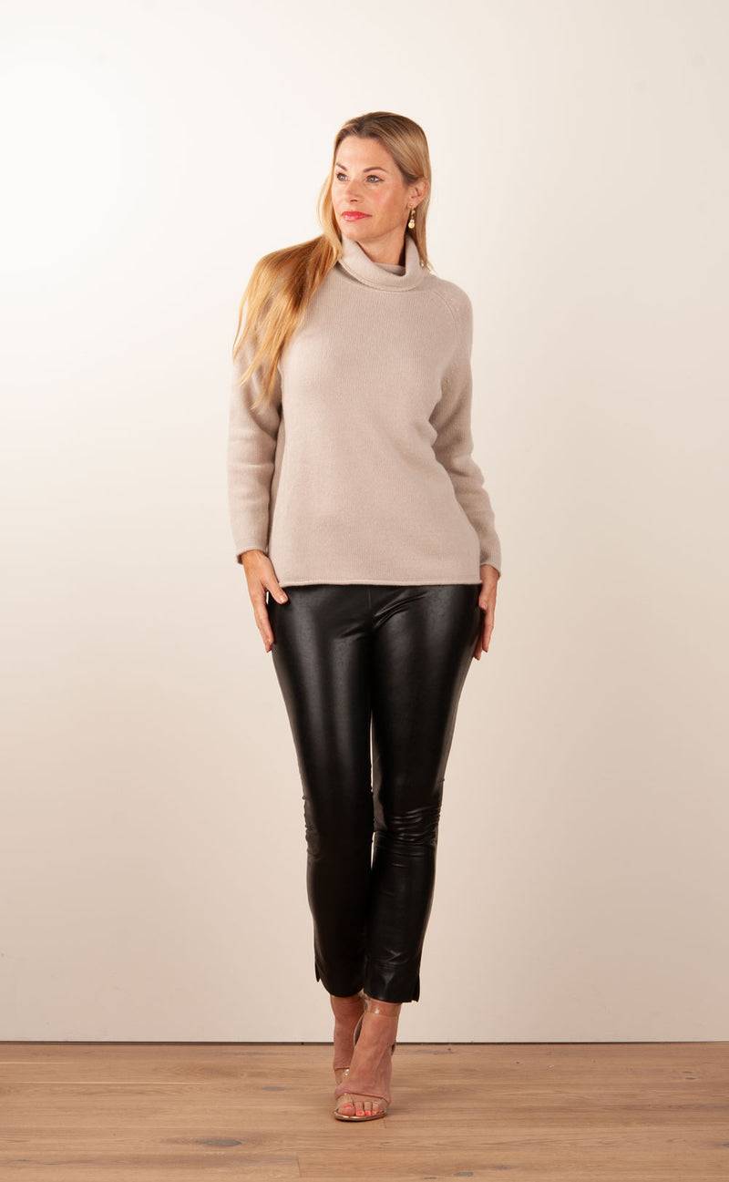 Philo-Sofie Rollkragenpullover Beige Saisonale Angebote