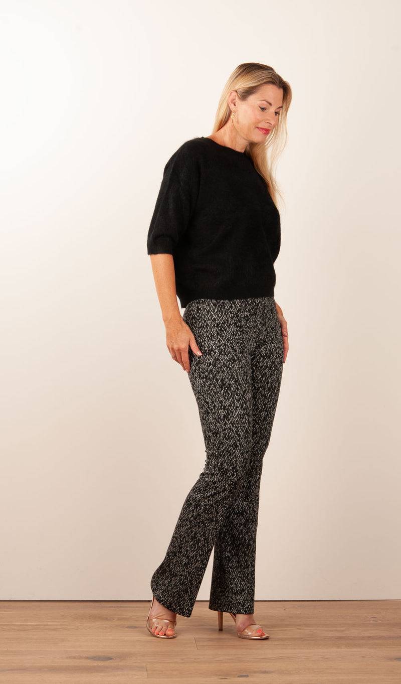 fleur Kaschmir Pullover Schwarz Begrenzte Freigabe