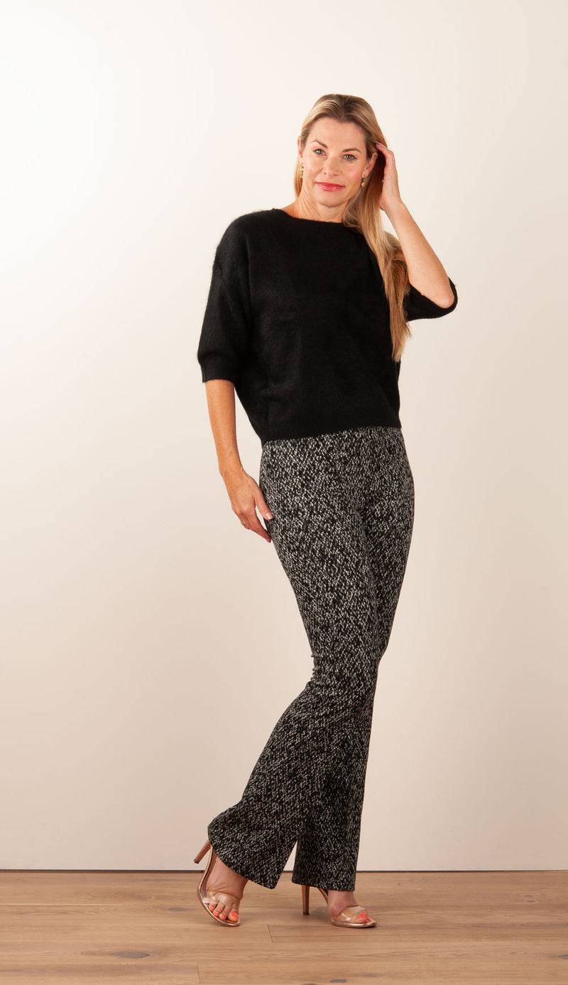 fleur Kaschmir Pullover Schwarz Begrenzte Freigabe