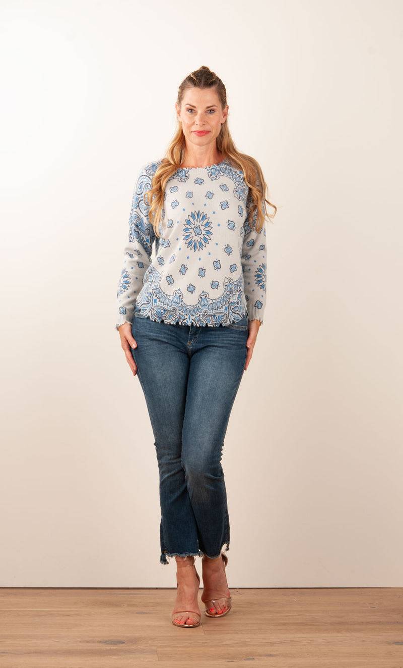 Kujten Kaschmir Pullover Blau | Hellblau Super Rabatt