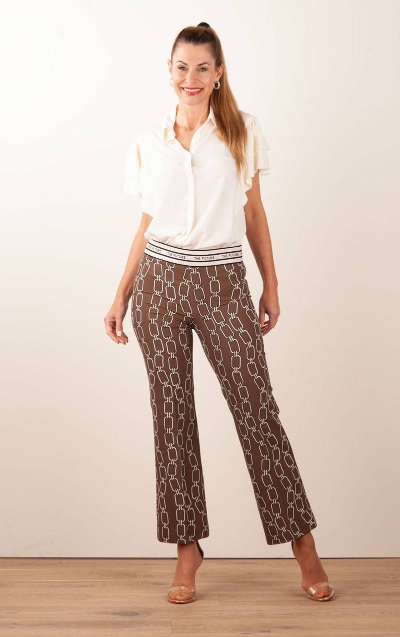 Cambio Hose „Faith“ Braun | Multicolor Günstiger Verkauf