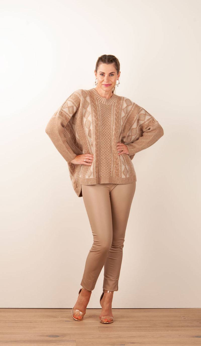Seductive Hose „Sabrina“ Beige Räumungsverkauf