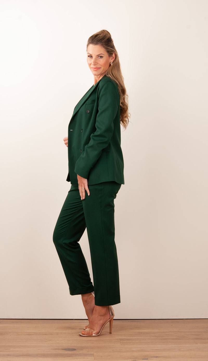 Blazer „Liliuxy“ Dunkelgrün 50% Rabatt mit kostenlosem Versand