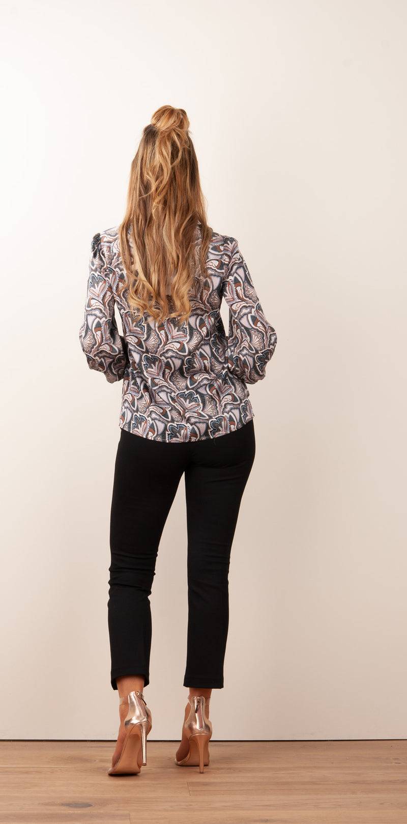 Dea Kudibal Schlupfbluse „Stacy“ Dunkelblau | Multicolor Kostenloser Versand international
