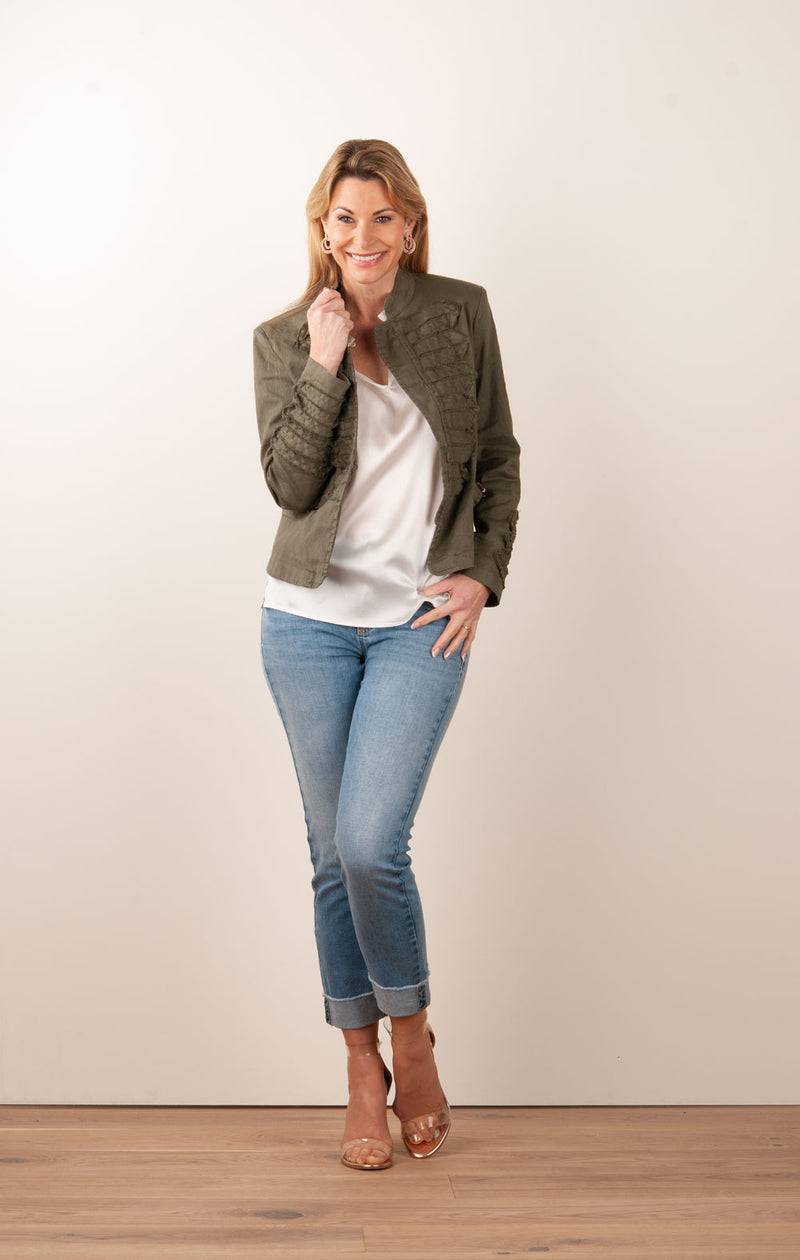 Cambio Jeans „Pina“ Blau Im Verkauf