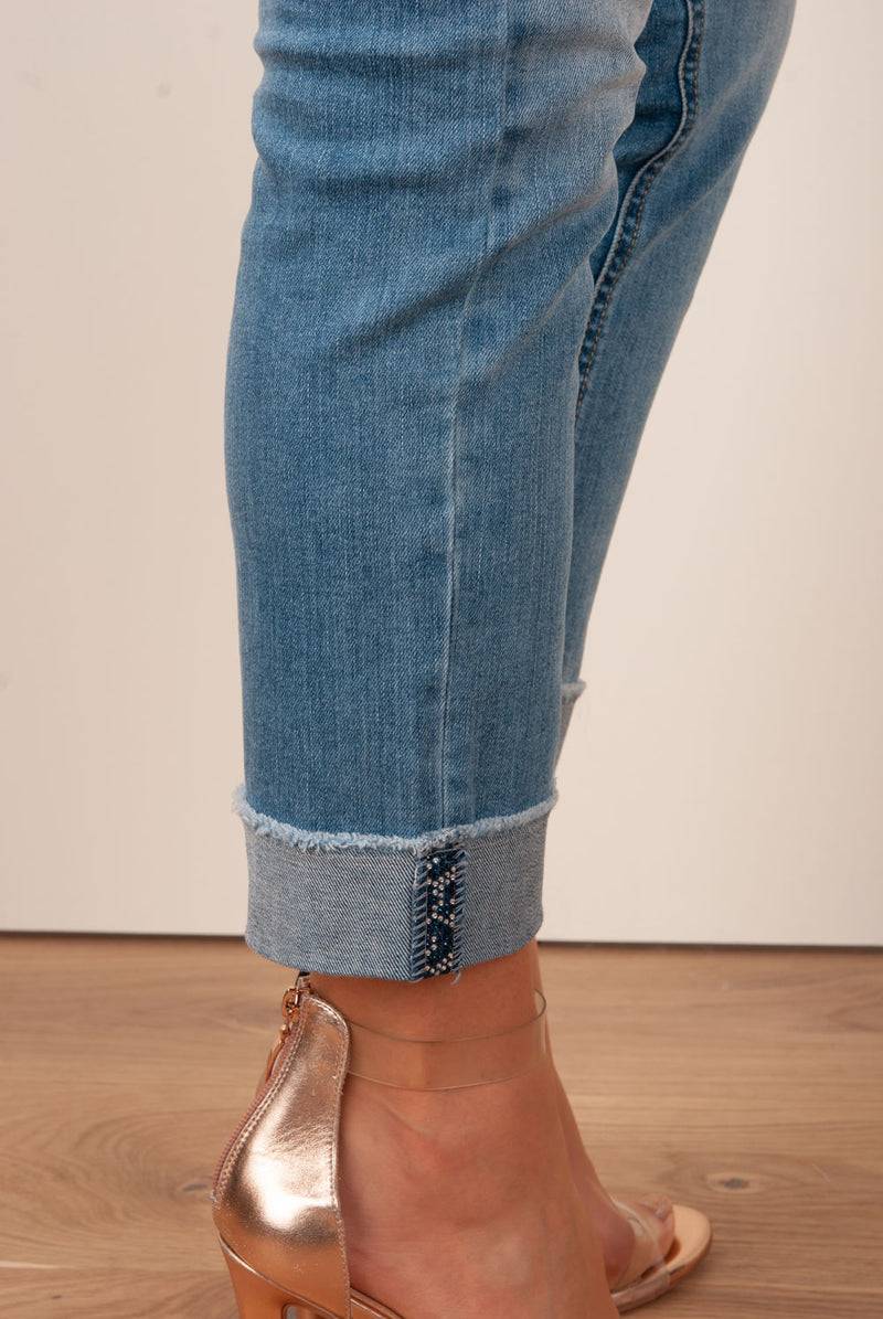 Cambio Jeans „Pina“ Blau Im Verkauf