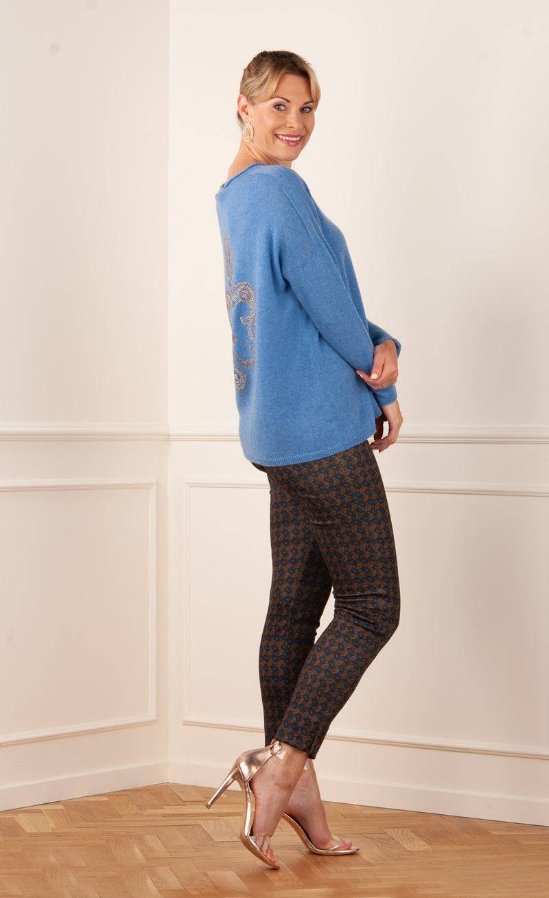 Seductive Hose „Sabrina“ Blau | Oliv | Multicolor Meist gekauft