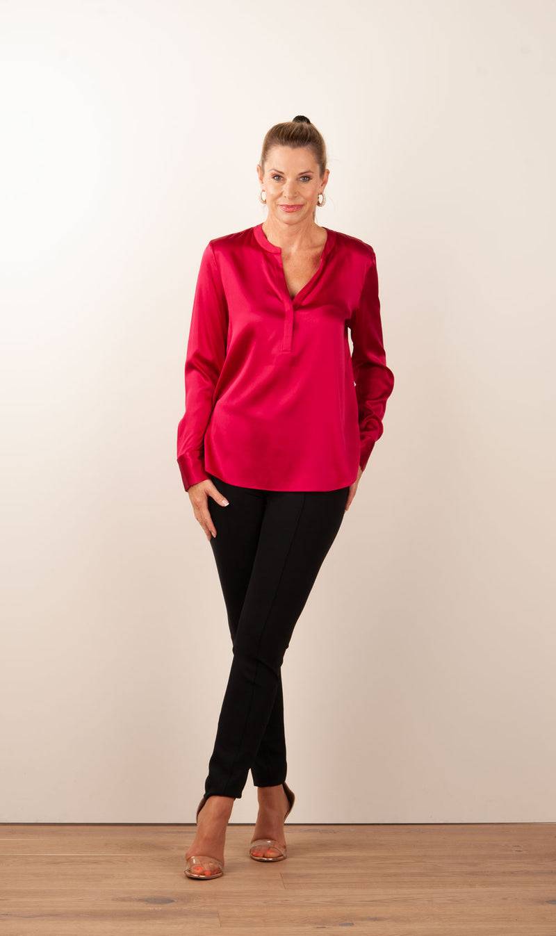 Herzensangelegenheit Bluse Kirsche Online Shopping