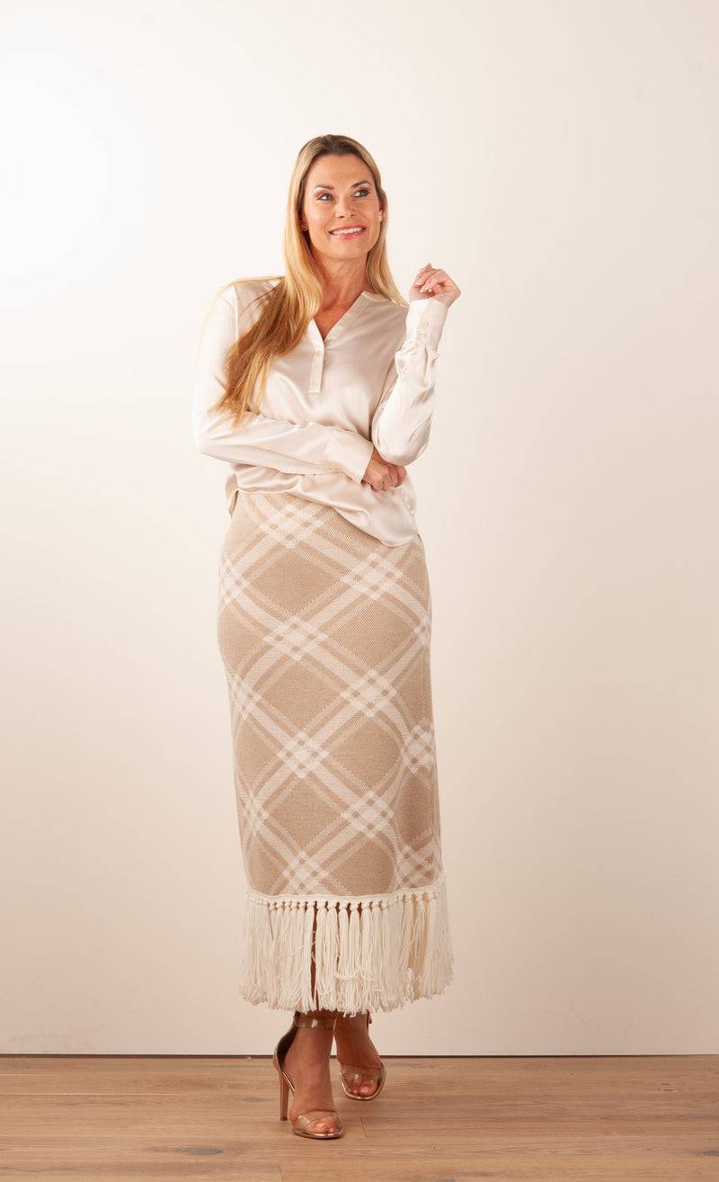 Herzensangelegenheit Bluse Hellbeige Lagerräumung