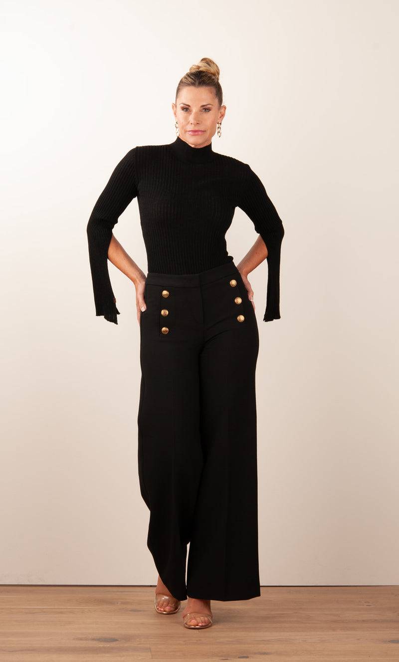 Seductive Hose „Bridget“ Schwarz Neueste Stile