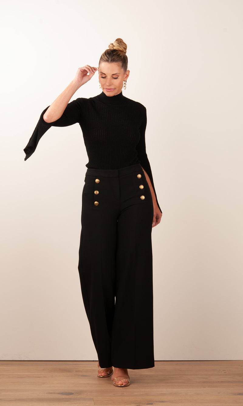 Seductive Hose „Bridget“ Schwarz Neueste Stile