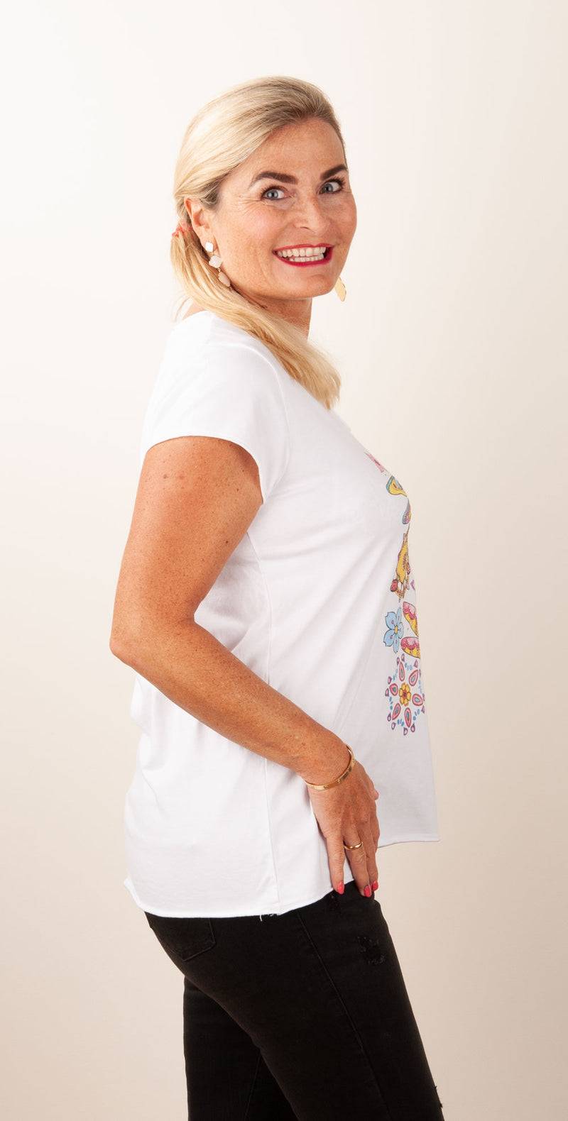 Candy T-Shirt „Libellen“ Weiß Fabrikladen