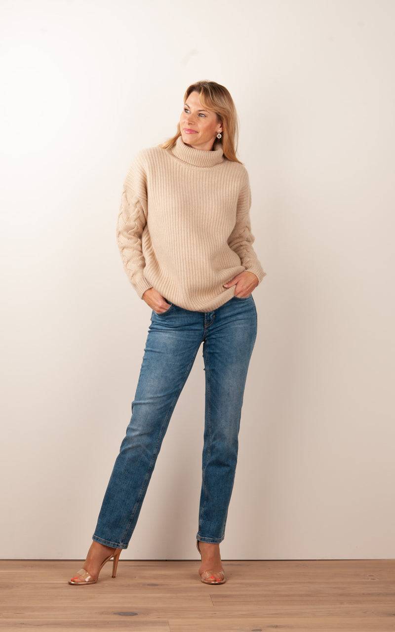 Cambio Jeans „Paris Straight“ Blau Blitzangebot