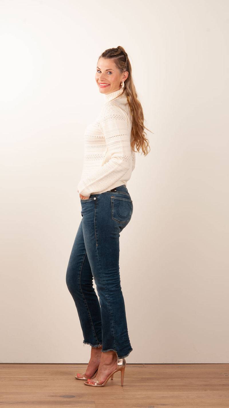 Luisa Spagnoli Pullover Creme Riesige Rabatte