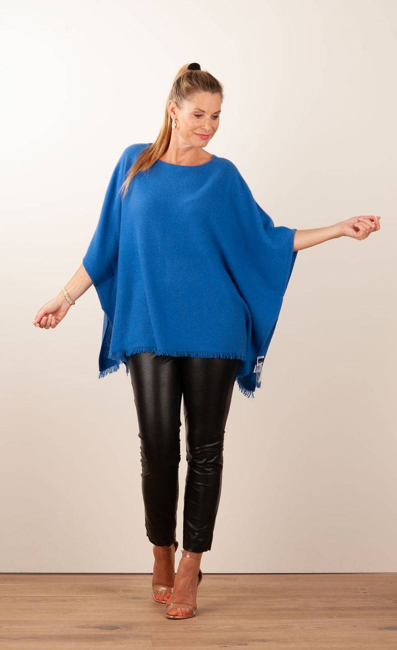 fleur Kaschmir Pullover Blau Blitzverkäufe