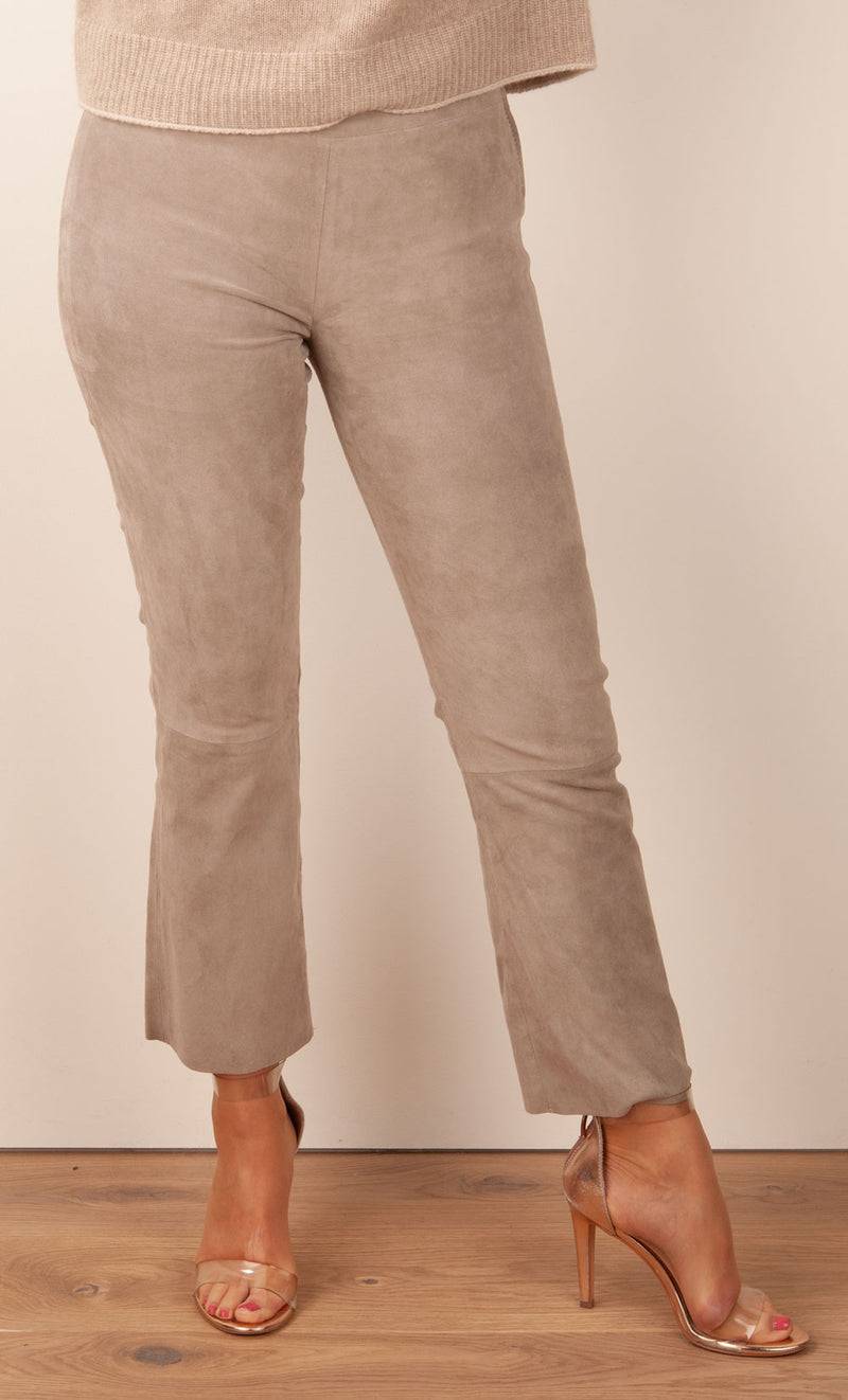 Steven K Lederhose Beige Zeitlich begrenztes Angebot