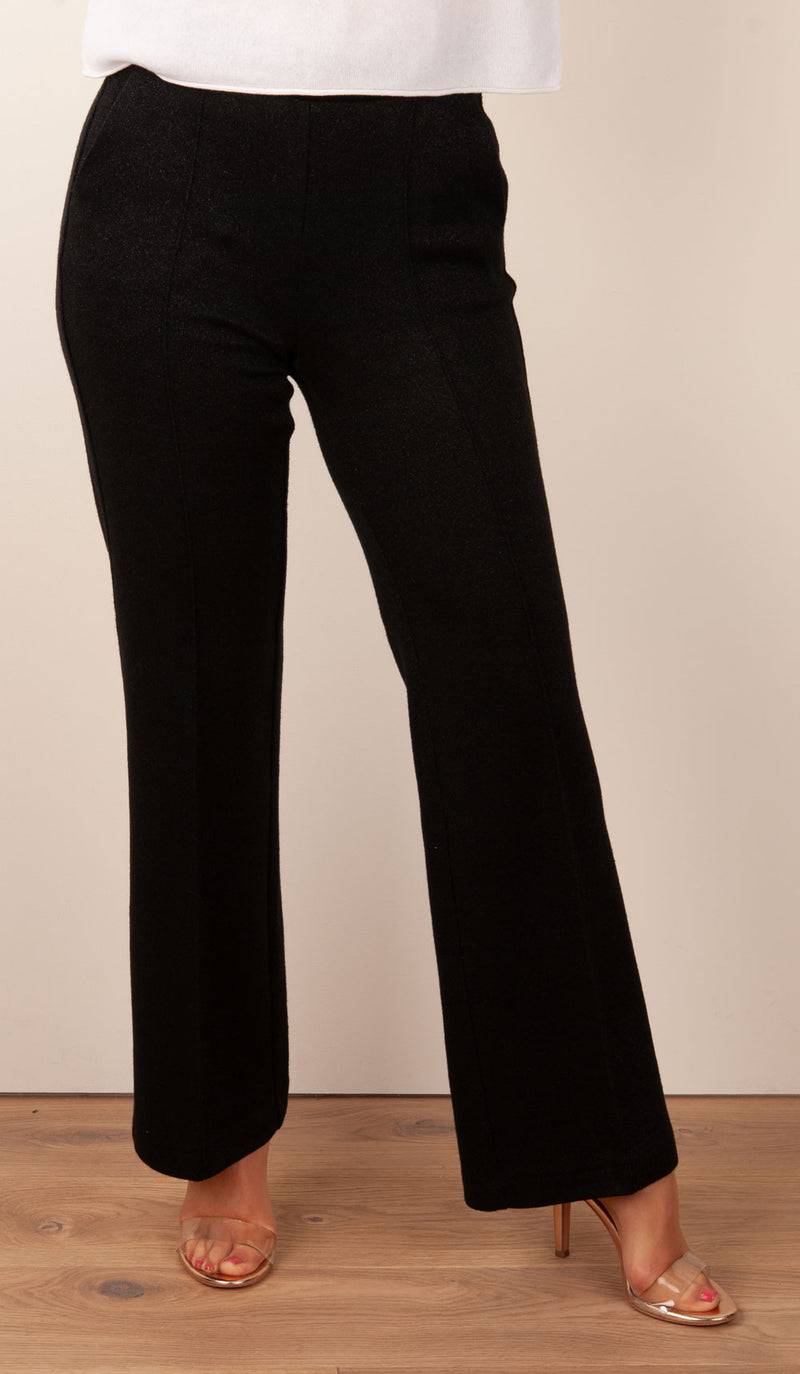 Cambio Hose „Ava“ Schwarz mit Lurex
