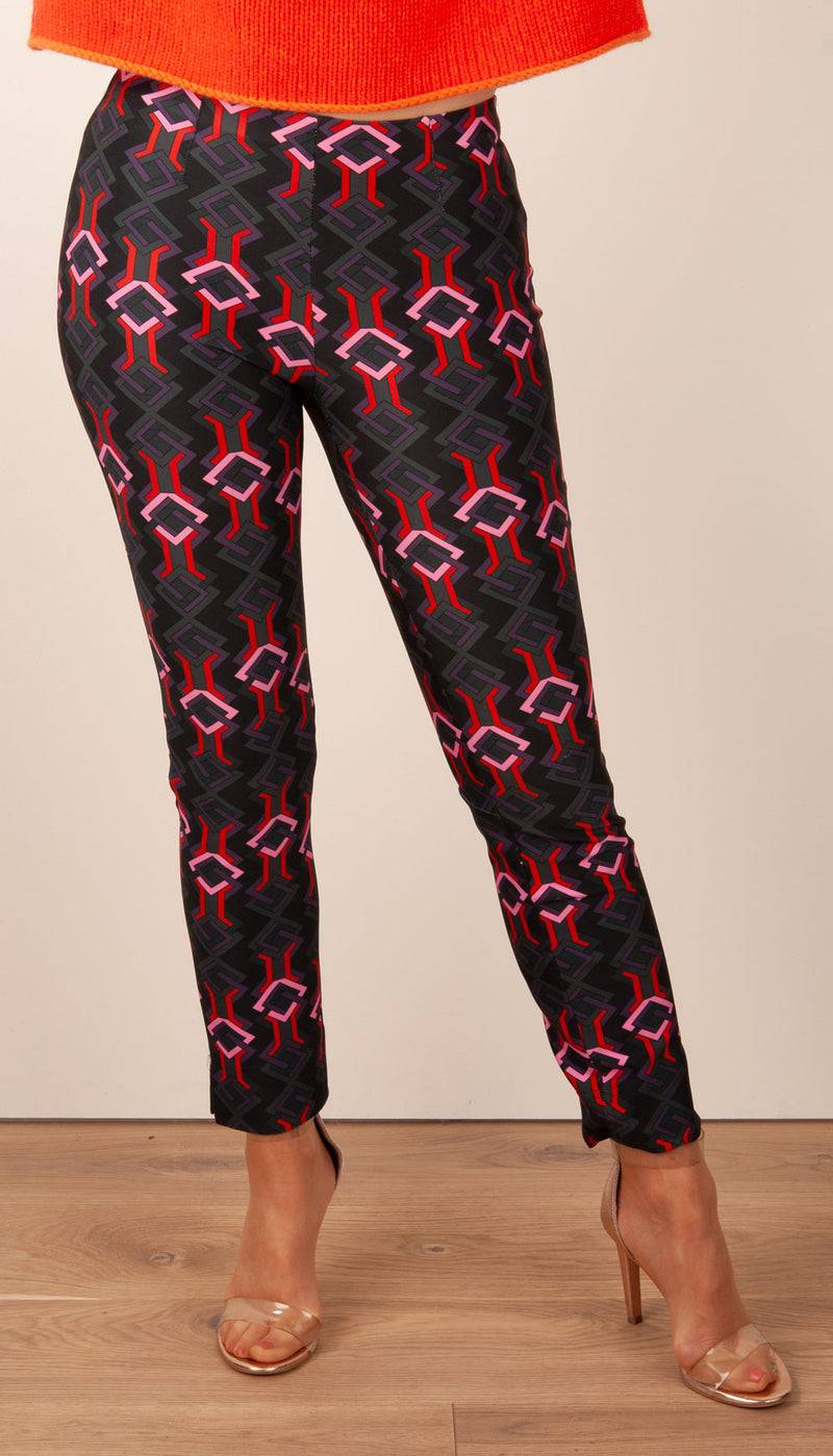 Seductive Hose „Sabrina“ Schwarz | Multicolor Super Sparpreis