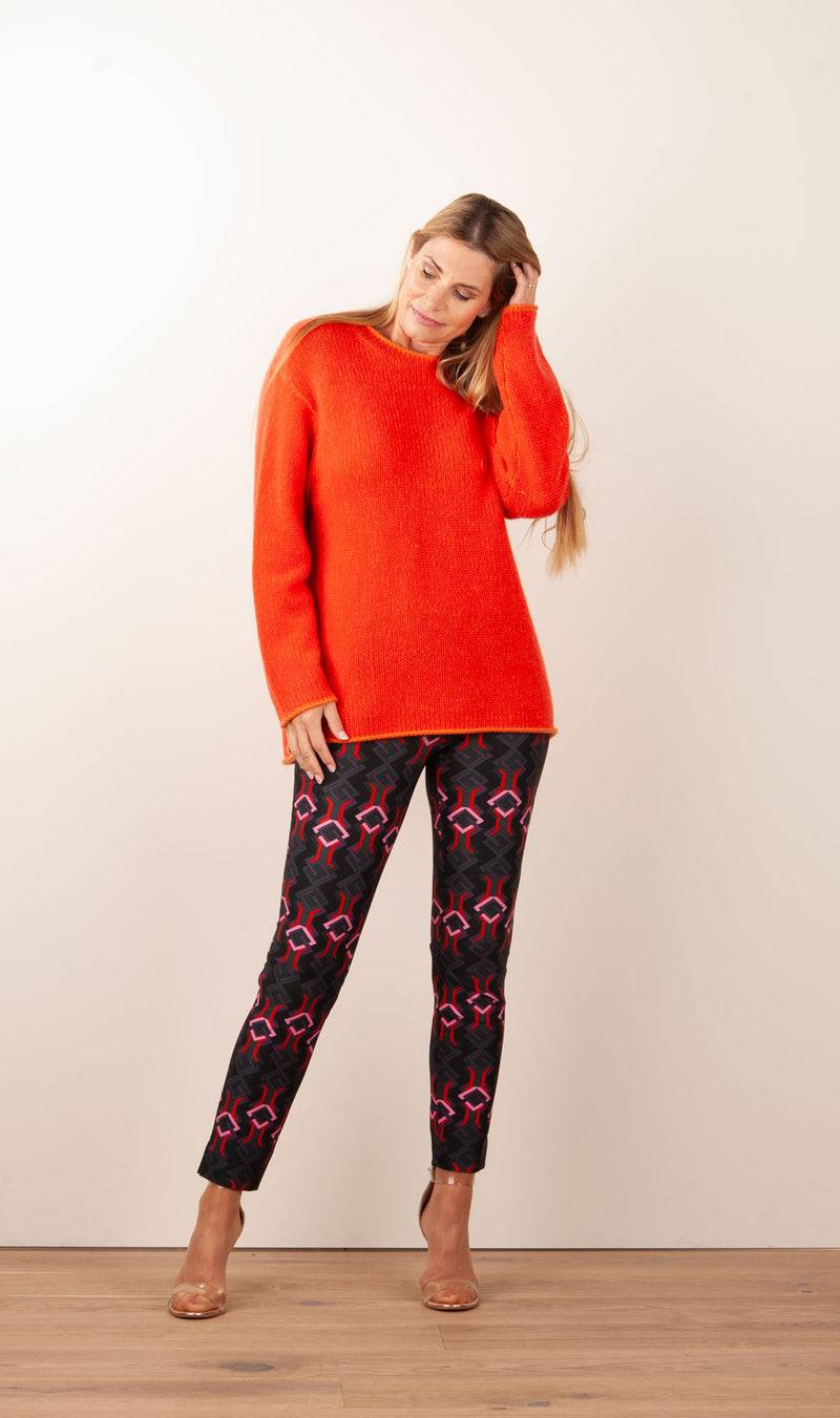 Seductive Hose „Sabrina“ Schwarz | Multicolor Super Sparpreis