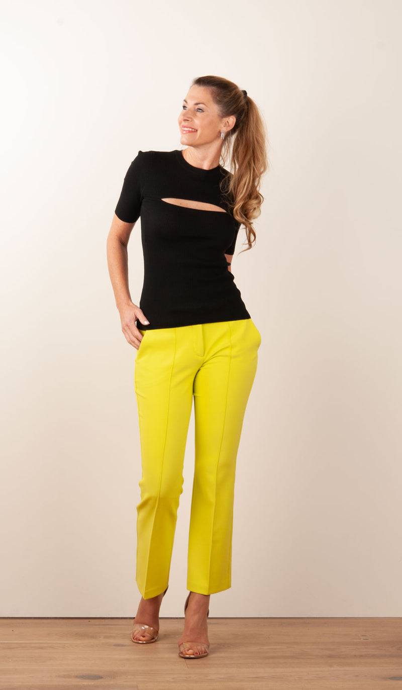 Cambio Hose „Farah“ Lime Discount Store für neue Produkte