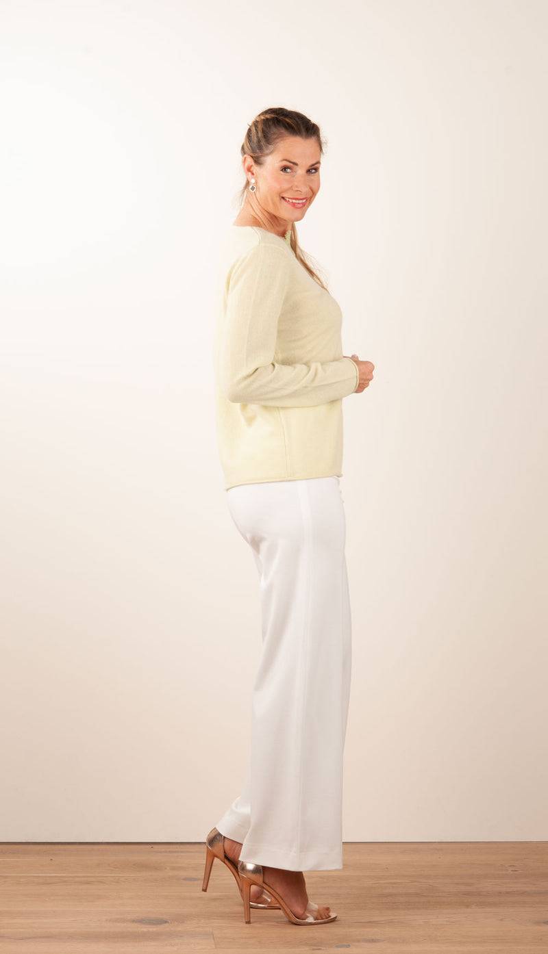 Herzensangelegenheit Kaschmir Pullover Lime Riesige Rabatte