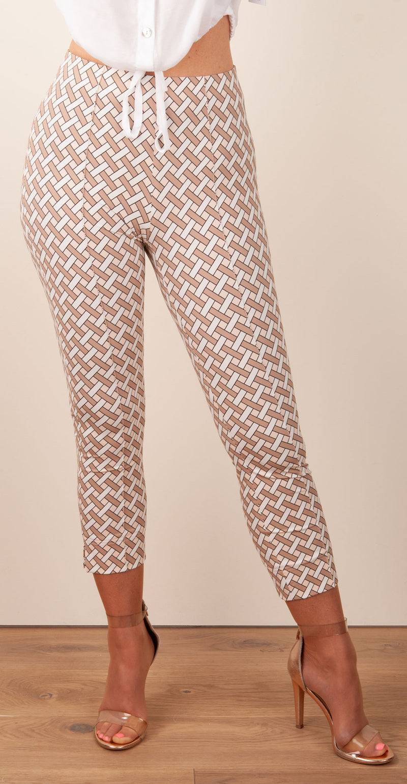 Seductive Hose „Capri“ Beige | Puder | Weiß Sonderangebot