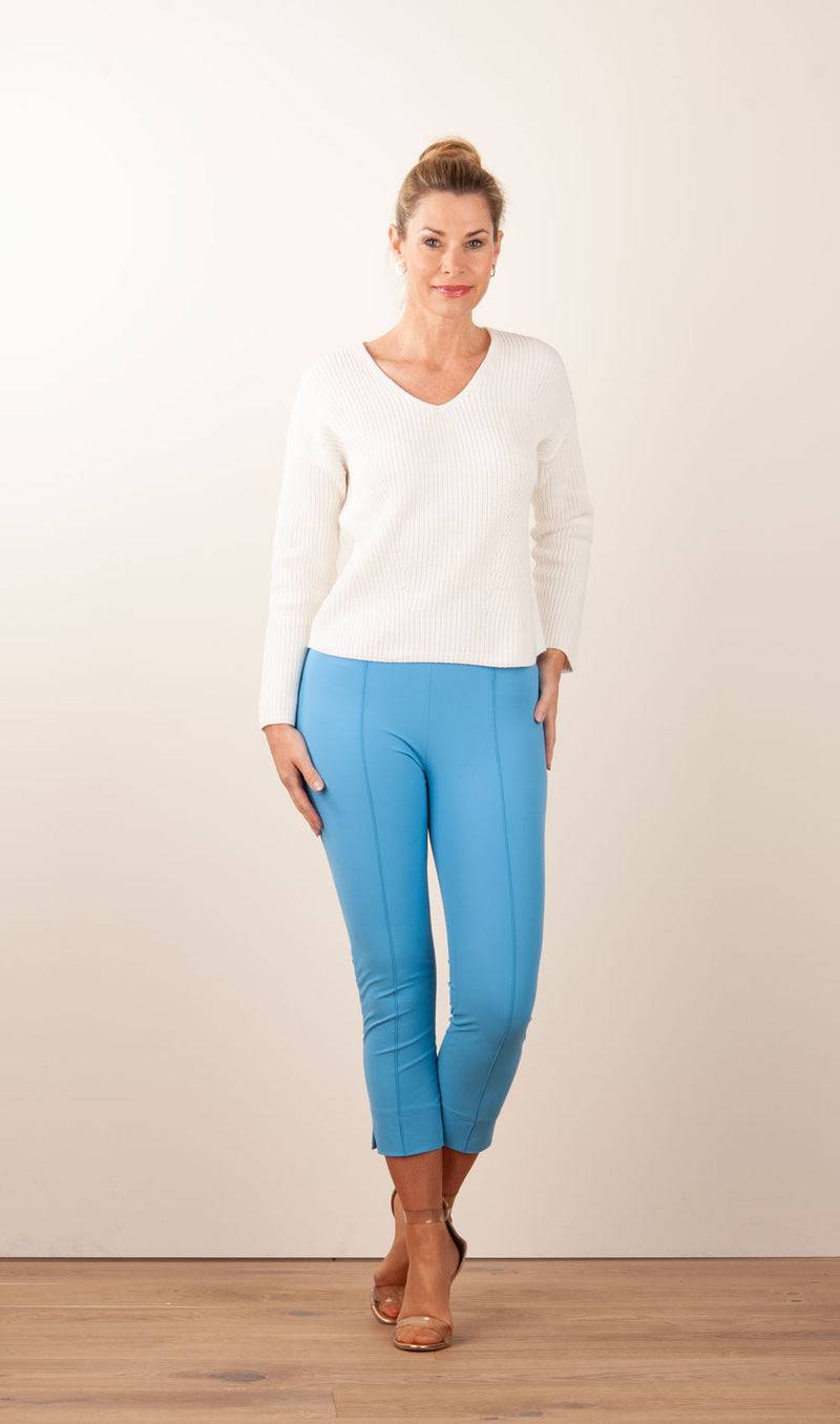 Seductive Hose „Capri“ Hellblau Muttertagsangebot