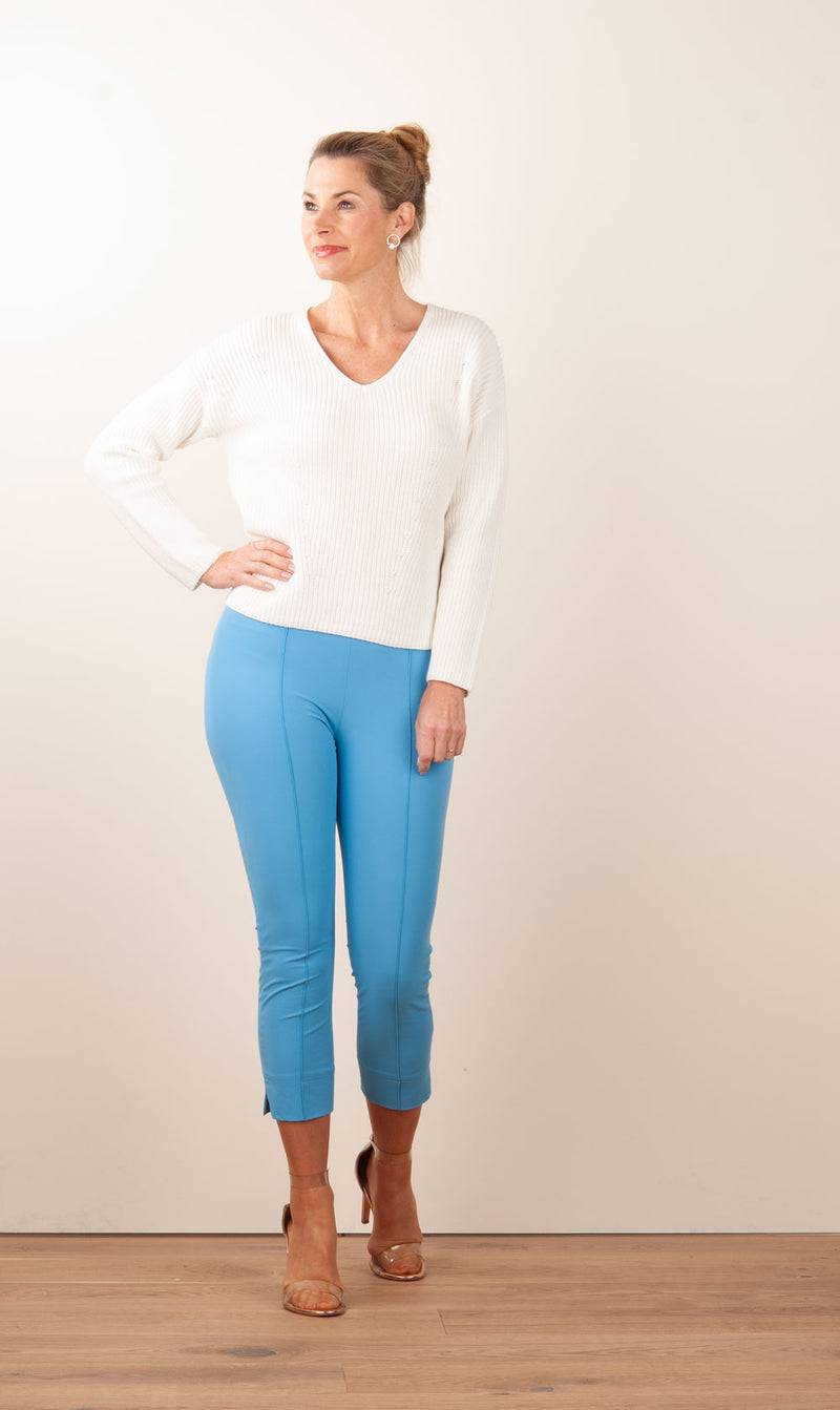 Seductive Hose „Capri“ Hellblau Muttertagsangebot