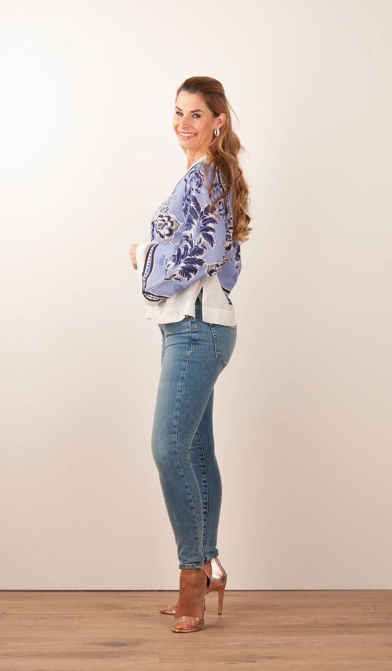 Current/Elliott Jeans „Stiletto“ Blau Bis zu 55% Rabatt