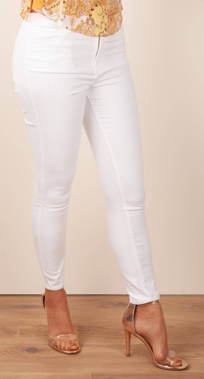 J Brand Jeans „Alana“ Weiß Im Verkauf