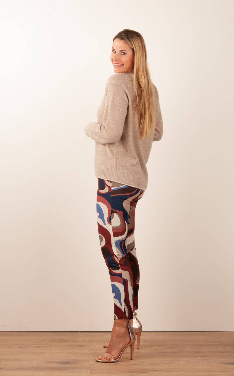 Kitted in Cashmere Kaschmir Pullover Beige Online Shopping