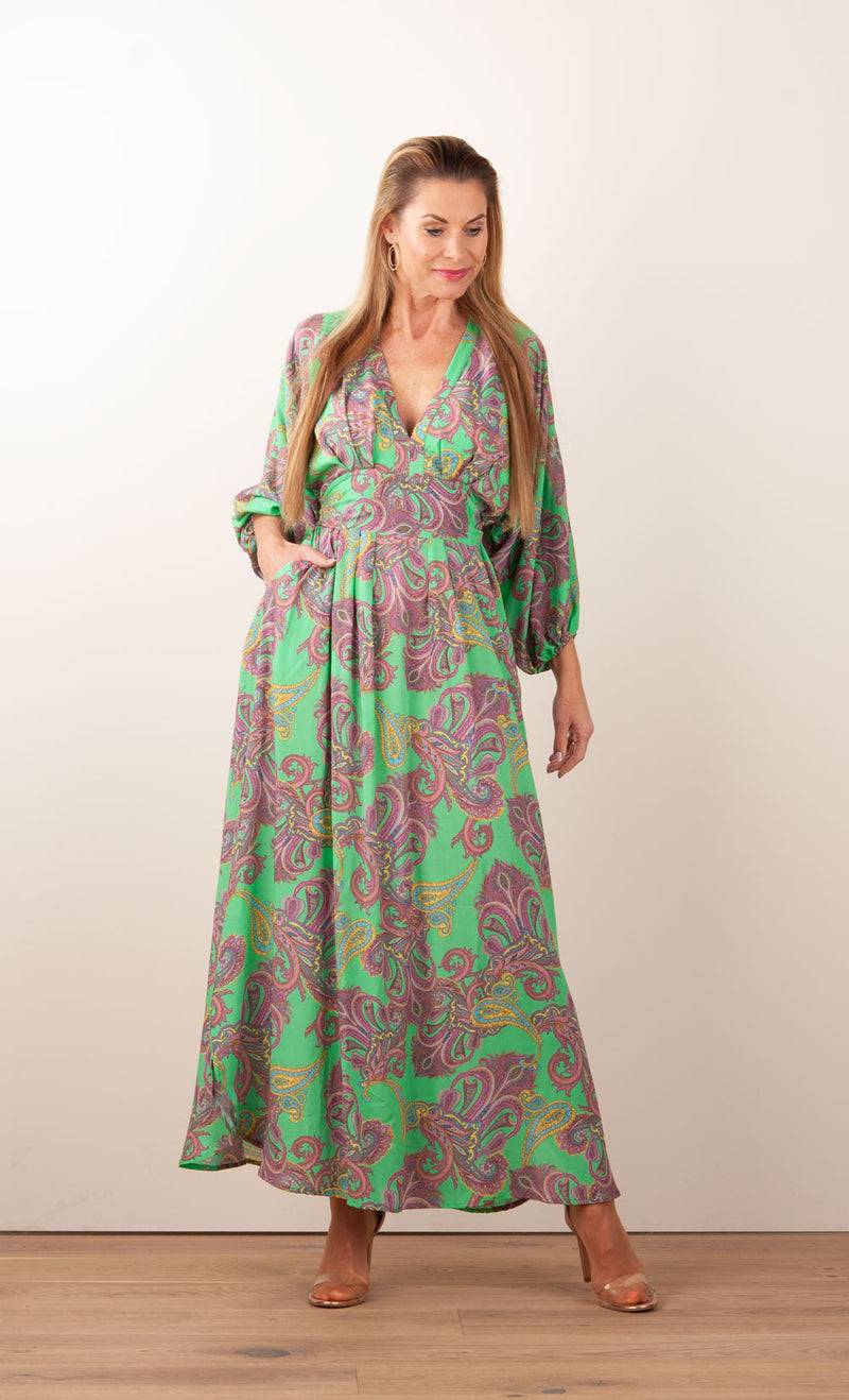 Melissa Odabash Kleid „Cecilia“ Grün | Multicolor Bis zu 65% Rabatt