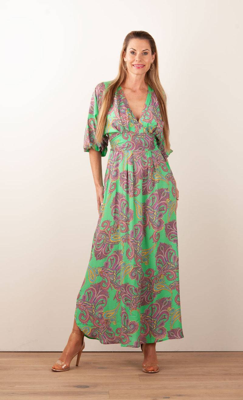 Melissa Odabash Kleid „Cecilia“ Grün | Multicolor Bis zu 65% Rabatt