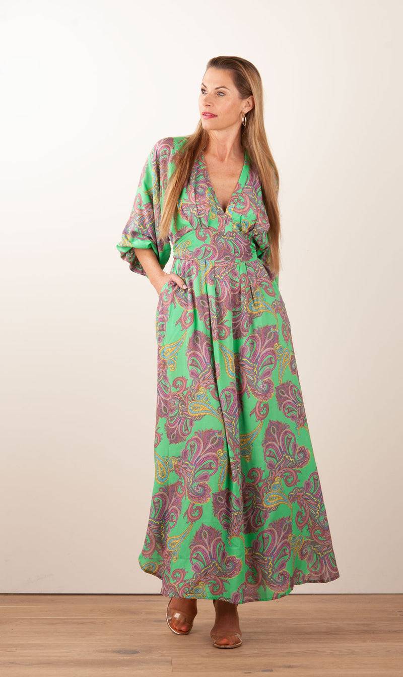 Melissa Odabash Kleid „Cecilia“ Grün | Multicolor Bis zu 65% Rabatt