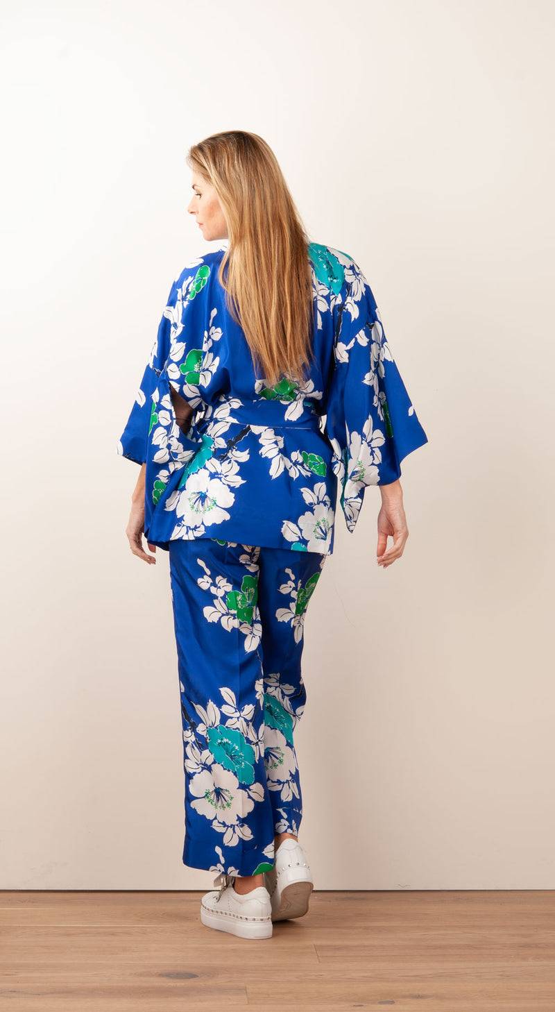 Hose „Shine“ Blau | Multicolor Fabrikladen