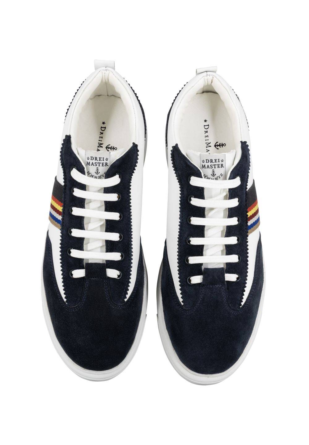 Schmuddelwedda DreiMaster Maritim Sneakers aus Leder Wochenangebot