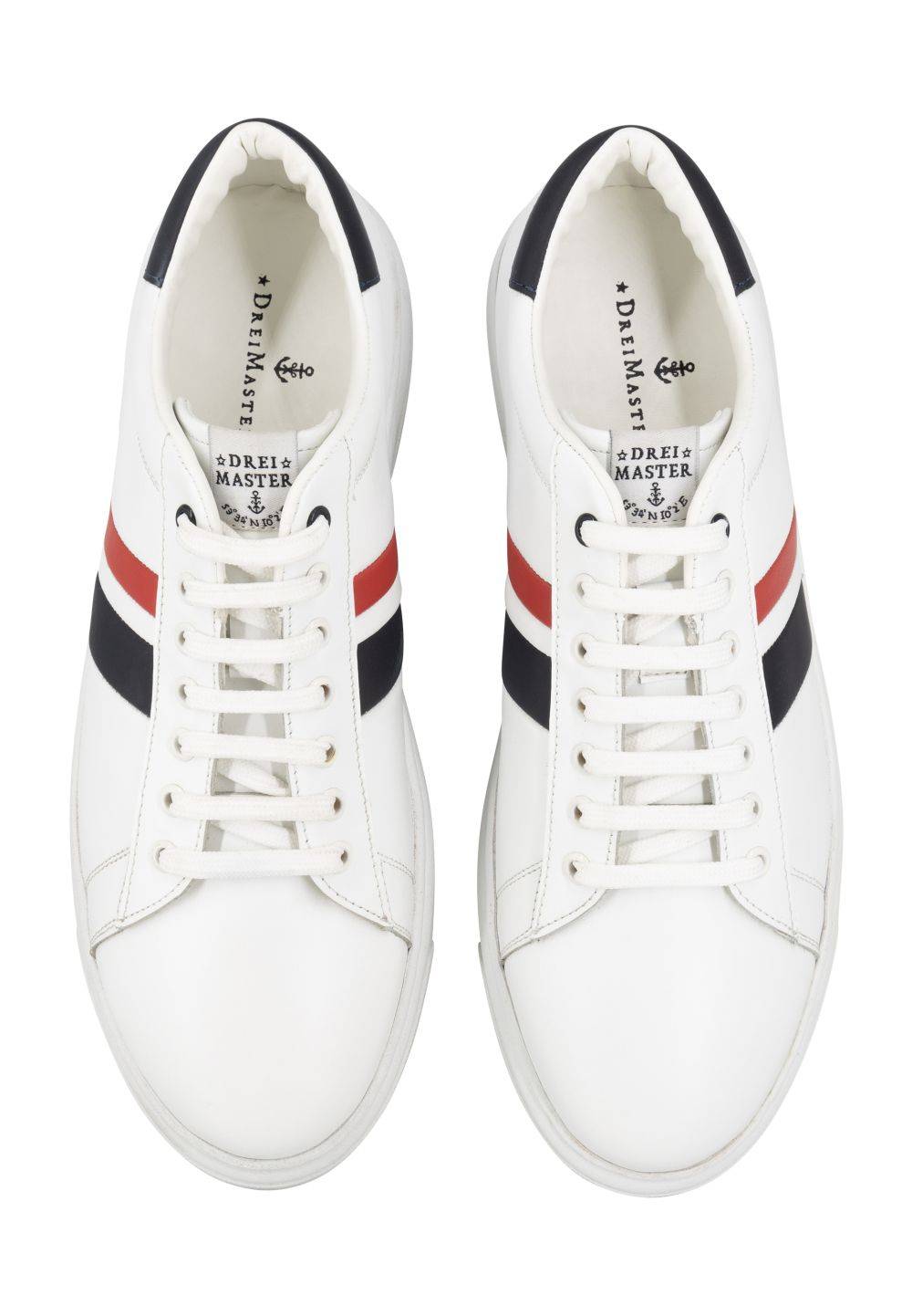 Schmuddelwedda DreiMaster Maritim Sneakers aus Leder Preisnachlass