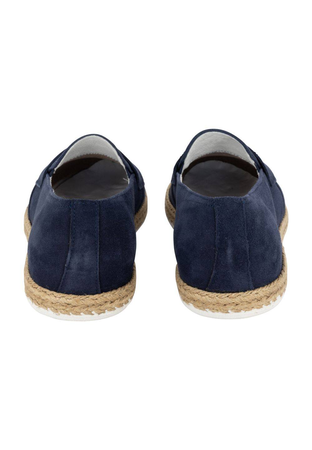 Schmuddelwedda DreiMaster Maritim Penny Loafer aus Veloursleder Saisonschlussverkauf