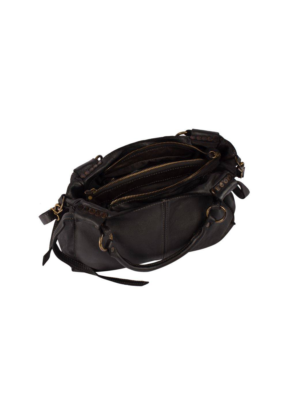 Schmuddelwedda DreiMaster Vintage Henkeltasche aus Leder Letzte 3 Tage