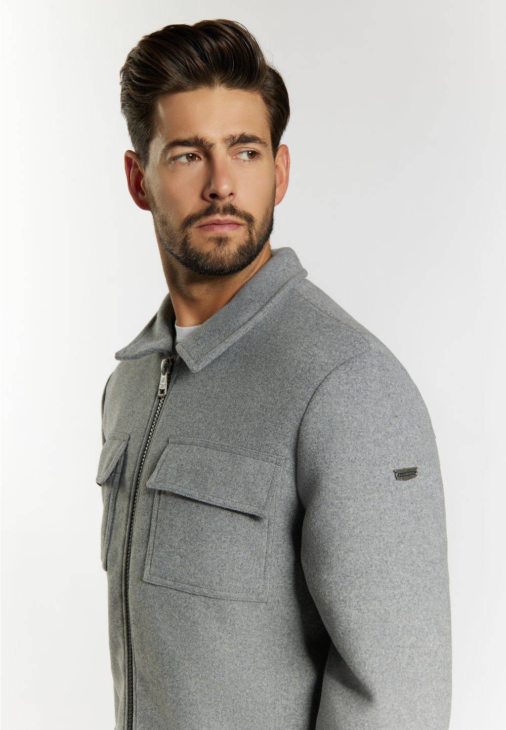 Schmuddelwedda DreiMaster Vintage Übergangsjacke aus Wollgemisch Letzter Tag