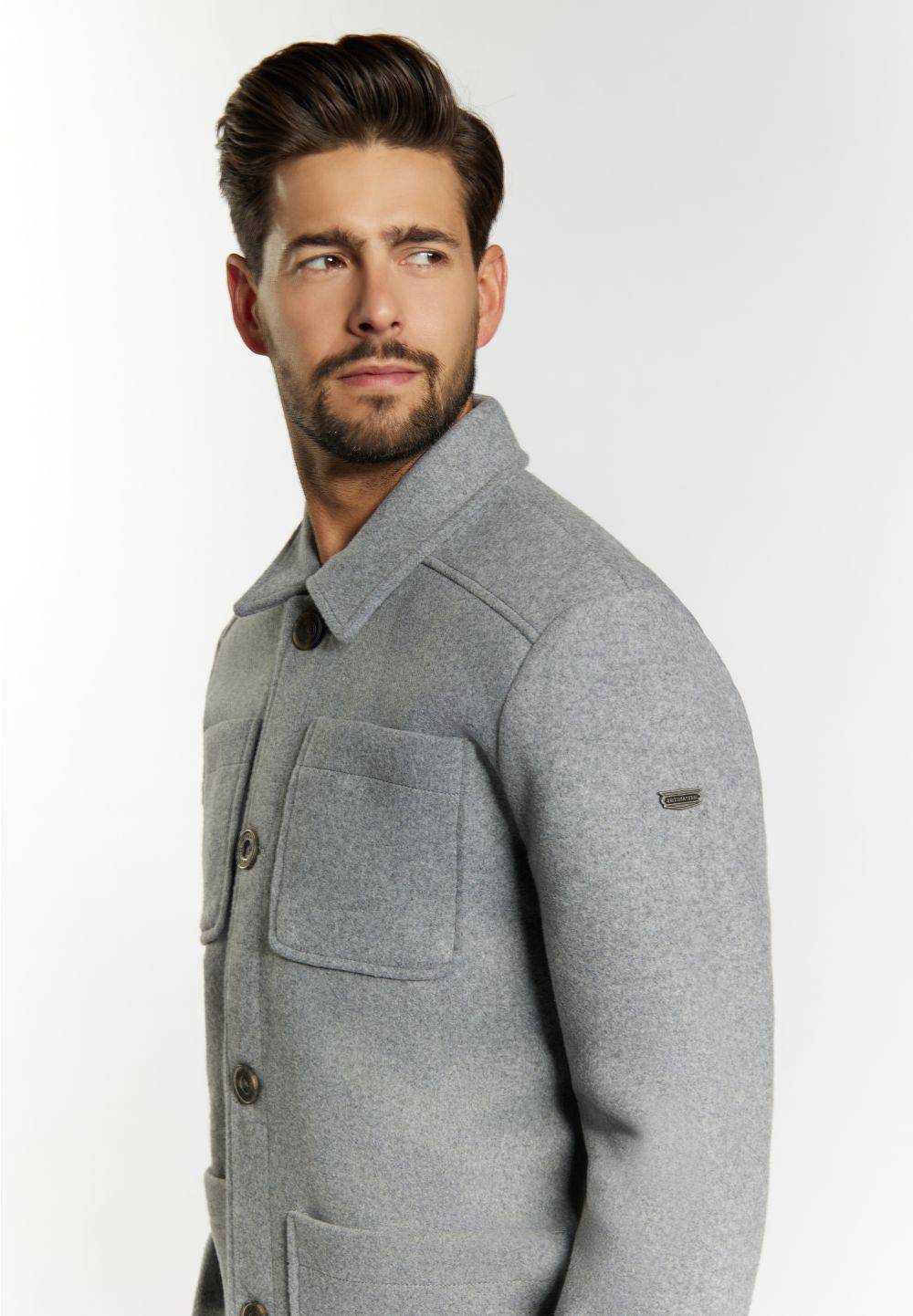 Schmuddelwedda DreiMaster Vintage Übergangsjacke aus Wollgemisch Zeitbegrenzte Promotion