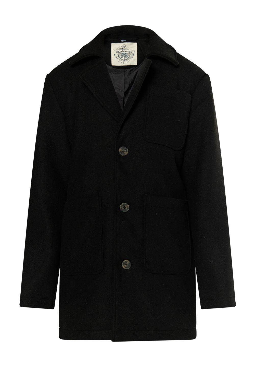 Schmuddelwedda DreiMaster Vintage Kurzmantel aus Wollgemisch Bis zu 50% Rabatt