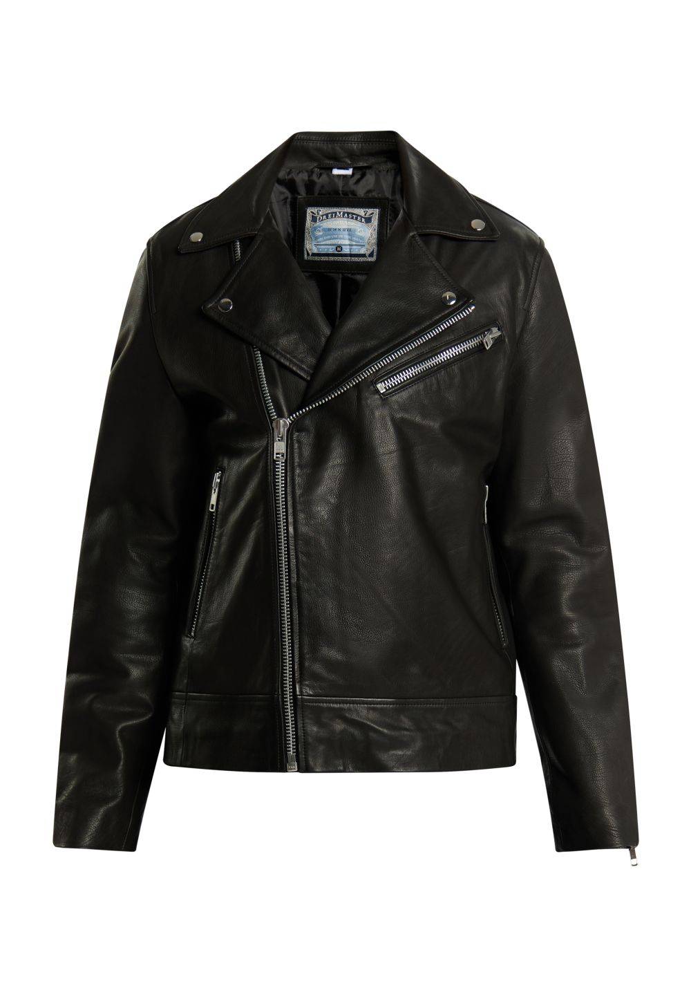 Schmuddelwedda DreiMaster Vintage Bikerjacke aus Leder Fabrikladen