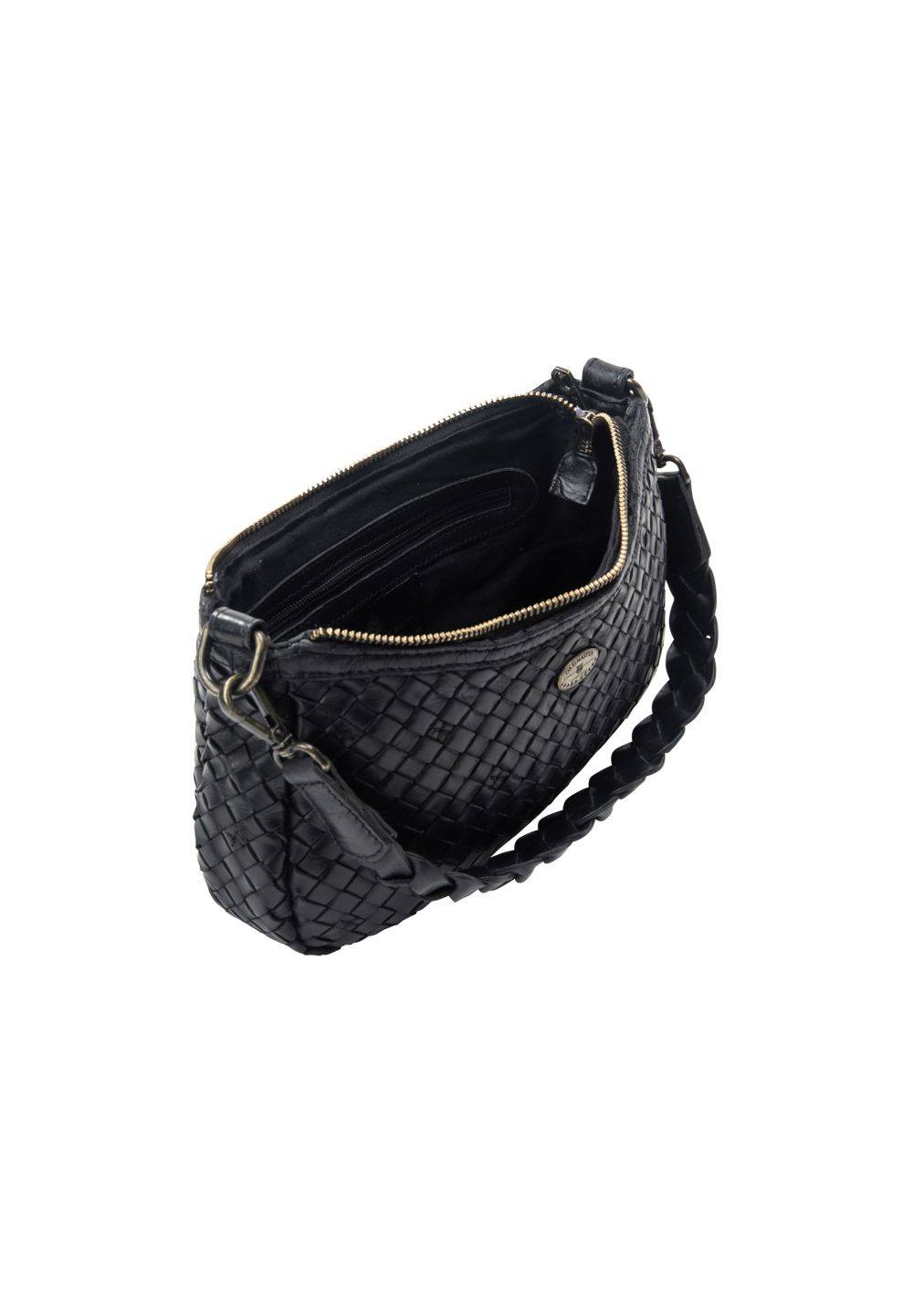 Schmuddelwedda DreiMaster Vintage Handtasche aus Leder Tiefpreis