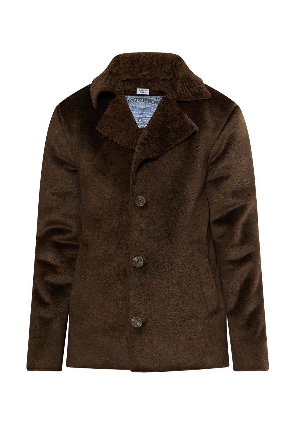Schmuddelwedda DreiMaster Vintage Übergangsjacke aus Fellimitat Online