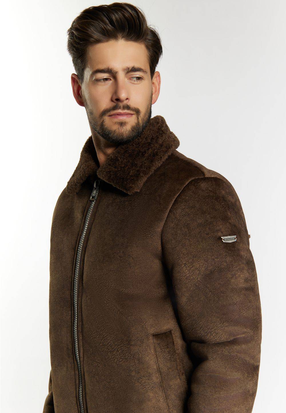 Schmuddelwedda DreiMaster Vintage Übergangsjacke aus Fellimitat Outlet